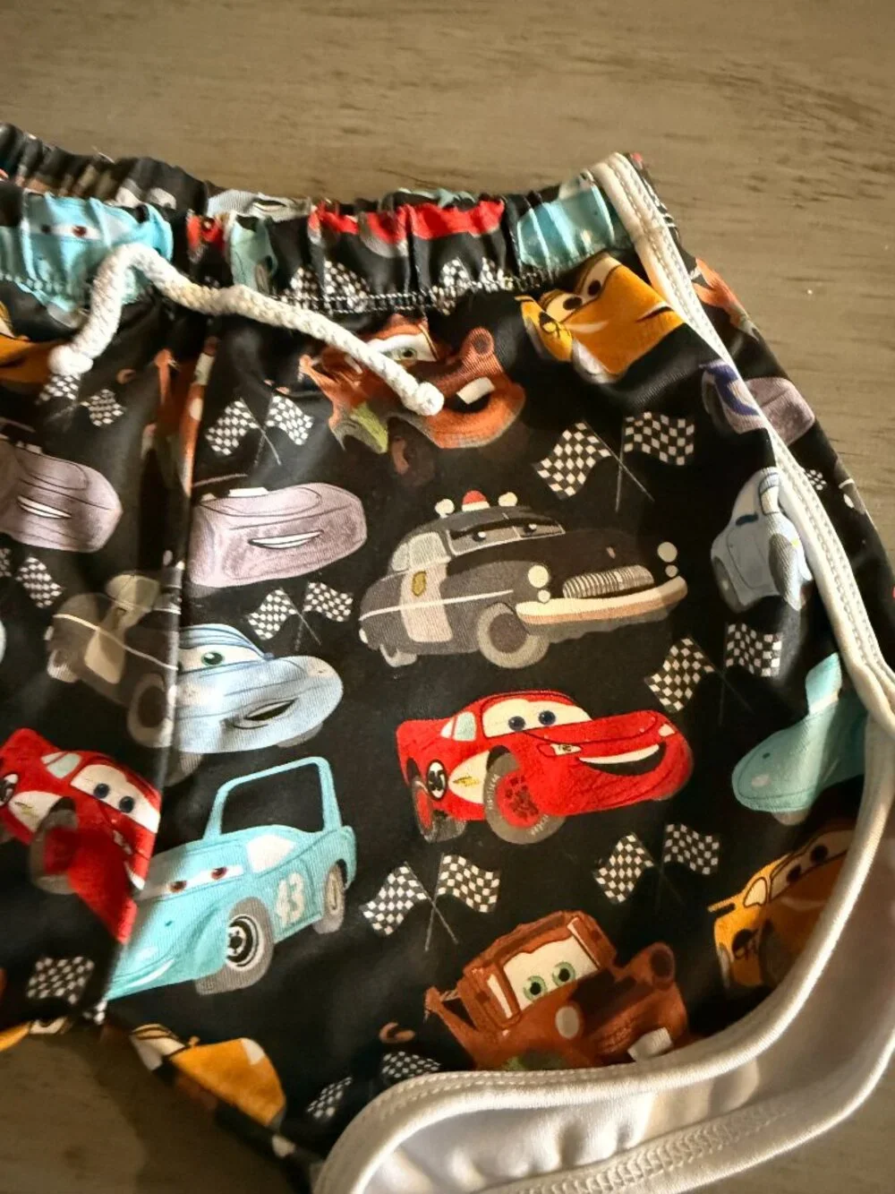 Disney Cars Track swim shorts
